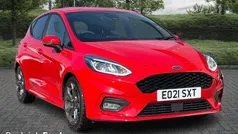 Red Used 2021 Ford Fiesta ST-Line Hatchback | £12,195 (Fair price)