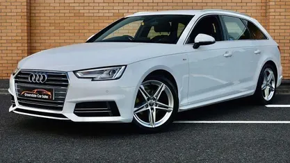 White Used 2017 Audi A4 S-Line Estate | £11,990 (Fair price)