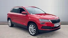 Red Used 2021 Skoda Karoq SE L SUV | £18,620 (Fair price)