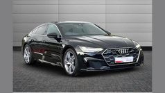 Mythos black Used 2025 Audi A7 S-Line Hatchback | £40,150 (Fair price)