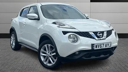 Used Nissan Juke N-Connecta 117 HP (86 kW) 2017 White SUV