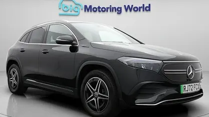 Black Used 2022 Mercedes EQA250+ AMG line SUV | £21,300 (Fair price)