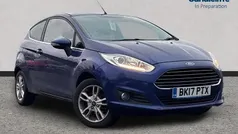 Blue Used 2017 Ford Fiesta Zetec Hatchback | £6,542 (Fair price)