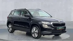 Black magic pearlescent Used 2025 Skoda Karoq SE L SUV | £27,450 (Fair price)