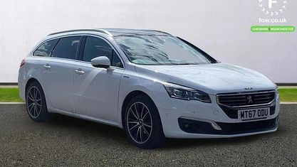 Second-hand Peugeot 508 SW GT-line 120 CP (88 kW) 2017 Alb Break