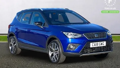 Used Seat Arona XCELLENCE Lux 116 HP (85 kW) 2018 Blue SUV