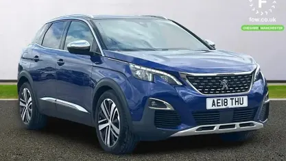 Used Peugeot 3008 GTi 177 HP (130 kW) 2018 Blue SUV