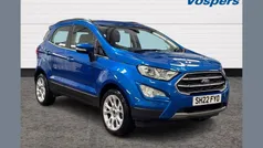 Blue Used 2022 Ford Ecosport Titanium SUV | £13,400 (Fair price)