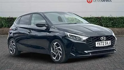 Black Used 2022 Hyundai i20 Premium Hatchback | £14,539 (Fair price)