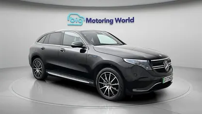 Used Mercedes EQC400 AMG line 300 kW (408 HP) 2022 Black SUV