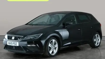 Used Seat Leon FR 131 HP (96 kW) 2019 Black Hatchback