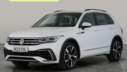 Begagnad VW Tiguan R-line 150 HK (110 kW) 2023 Vit SUV