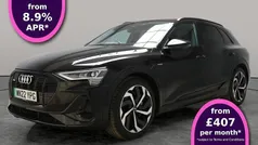 Black Used 2022 Audi e-tron Black Edition SUV | £27,239 (Fair price)