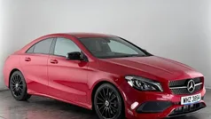 Red Used 2018 Mercedes CLA220 AMG line Sedan | £15,500 (Fair price)