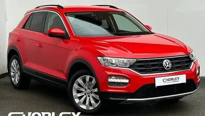 Used VW T-Roc SE 116 HP (85 kW) 2020 Red SUV