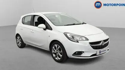 Used Vauxhall Corsa SRi 90 HP (66 kW) 2018 White Hatchback