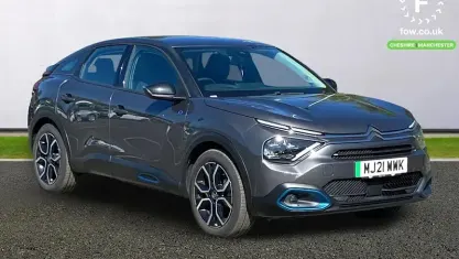 Begagnad Citroën e-C4 100 kW (136 HK) 2021 Grå Halvkombi