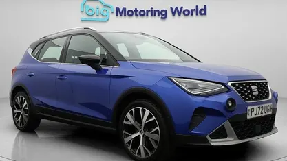 Used Seat Arona Xperience Lux 110 HP (80 kW) 2023 Blue SUV