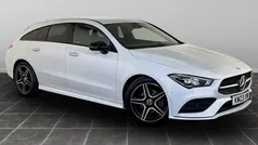 White Used 2023 Mercedes CLA180 Shooting Brake AMG line Estate | £21,695 (Good price)