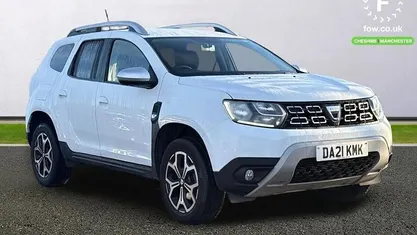 White Used 2021 Dacia Duster Prestige Estate | £10,699 (Fair price)