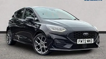 Black Used 2021 Ford Fiesta ST-Line Hatchback | £12,798 (Fair price)