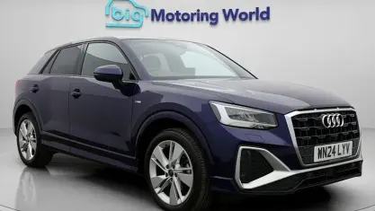 Used Audi Q2 S-Line 150 HP (110 kW) 2024 Blue SUV