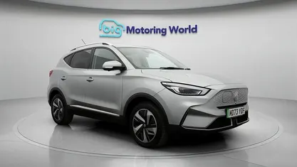 Silver Used 2022 MG ZS Trophy Connect Hatchback | £16,400 (Fair price)