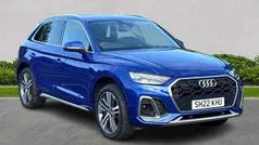 Blue Used 2022 Audi Q5 S-Line SUV | £32,995 (Fair price)