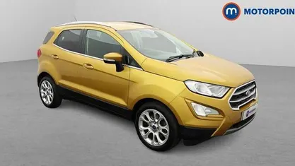 Used Ford Ecosport Titanium 101 HP (74 kW) 2020 Yellow SUV