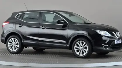 Used Nissan Qashqai Acenta 110 HP (80 kW) 2017 Black SUV