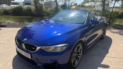 Used BMW M4 Cabriolet Comfort Edition 431 HP (317 kW) 2018 Blue Cabriolet