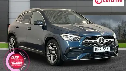 Used Mercedes GLA200 Executive 150 HP (110 kW) 2021 Blue SUV