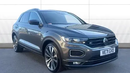 Używany VW T-Roc R-line 150 KM (110 kW) 2021 Szary SUV