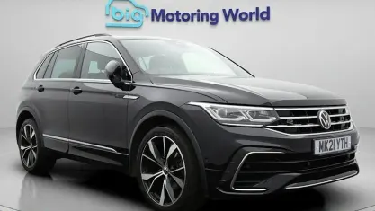 Used VW Tiguan R-line 150 HP (110 kW) 2021 Black SUV