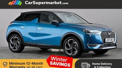 Blue Used 2022 DS Automobiles DS3 Rivoli Hatchback | £14,597 (Fair price)