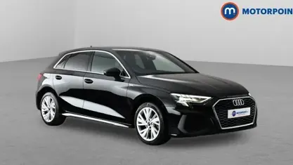 Used Audi A3 Sportback e-tron S-Line 204 HP (150 kW) 2023 Black Hatchback