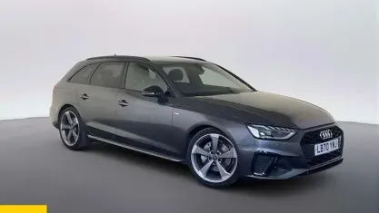 Used Audi A4 Black Edition 204 HP (150 kW) 2021 Grey Estate