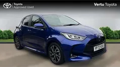 Blue Used 2022 Toyota Yaris Hybrid Design Hatchback | £17,060 (Fair price)