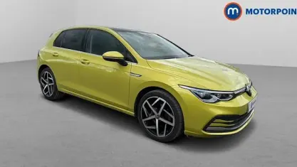 Used VW Golf VIII Style 150 HP (110 kW) 2023 Yellow Hatchback