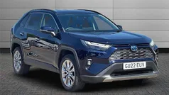 Blue Used 2022 Toyota RAV4 Hybrid SUV | £27,990 (Fair price)