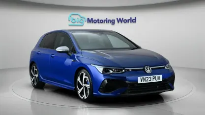 Used VW Golf VIII R 320 HP (235 kW) 2023 Blue Hatchback