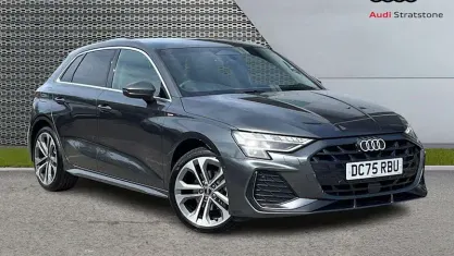 New Audi A3 Sportback S-Line 150 HP (110 kW) 2026 Grey Hatchback