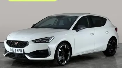 Used Cupra Leon 150 HP (110 kW) 2024 White Hatchback
