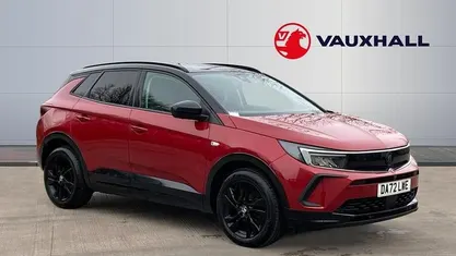 Used Vauxhall Grandland X GS Line 131 HP (96 kW) 2022 Red SUV