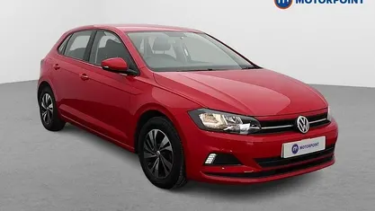 Used VW Polo SE 80 HP (58 kW) 2019 Red Hatchback
