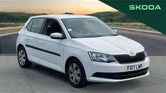 White Used 2017 Skoda Fabia Hatchback | £7,717 (Good price)