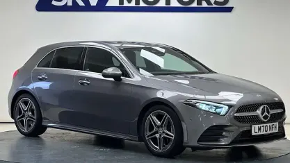 Used Mercedes A200 AMG Line Premium 163 HP (119 kW) 2020 Grey Hatchback