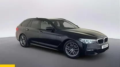 Begagnad BMW 520 M Sport 190 HK (139 kW) 2018 Svart Kombi