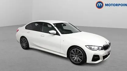 White Used 2021 BMW 318 M Sport Sedan | £19,349 (Fair price)