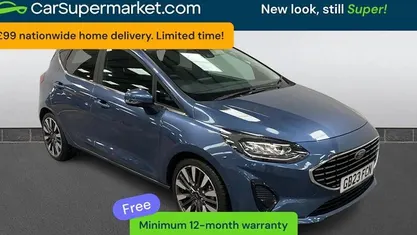 Used Ford Fiesta Titanium X 125 HP (91 kW) 2023 Blue Hatchback